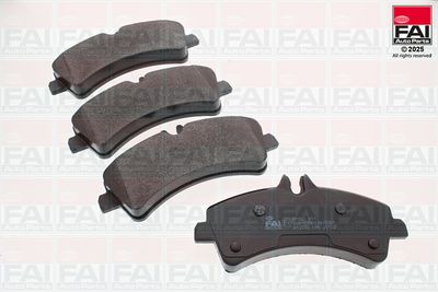 Zestaw klocków hamulcowych, hamulce tarczowe FAI AUTOPARTS BP390