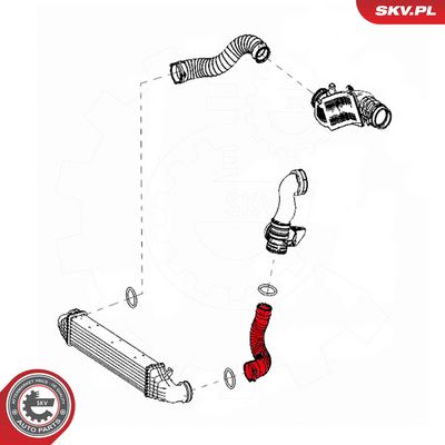 въздуховод за турбината ESEN SKV 24SKV734