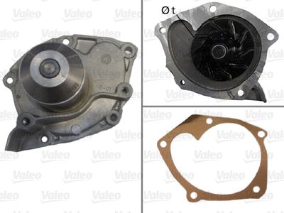 Water Pump, engine cooling 506725