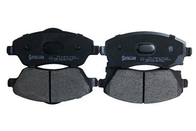 комплект спирачно феродо, дискови спирачки STELLOX 1565 000B-SX