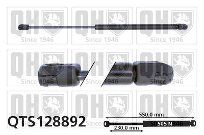 QUINTON HAZELL QTS128892 Амортизатор багажника и капота  для RENAULT MEGANE II универсал (KM0/1_) 1.9 dCi