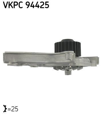 SKF Waterpomp, motorkoeling (VKPC 94425)