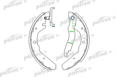 Комплект тормозных колодок PATRON PSP174 для VW TRANSPORTER
