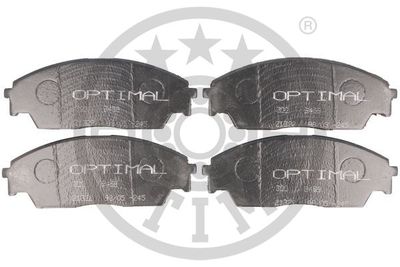 Комплект тормозных колодок, дисковый тормоз OPTIMAL BP-09458 для HONDA CRX