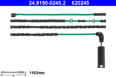 Сигнализатор, износ тормозных колодок ATE 24.8190-0245.2 для BMW Z4