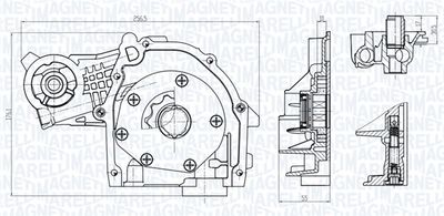 Olejové čerpadlo MAGNETI MARELLI 351516000063