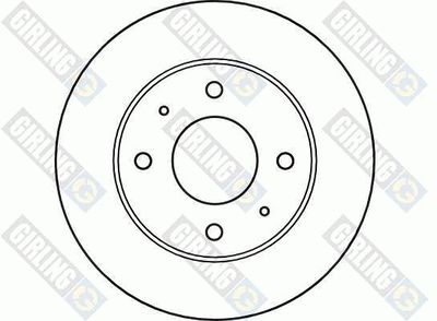 DISC FRANA GIRLING 6040811 1