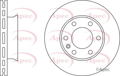 Brake Disc APEC DSK2448