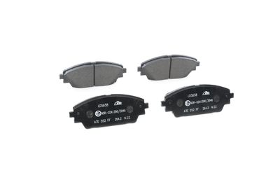 BREMSBELAGSATZ SCHEIBENBREMSE ATE 13047056582 13