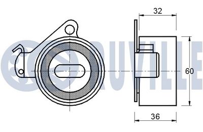 ROLA INTINZATOR CUREA DISTRIBUTIE RUVILLE 540380 1