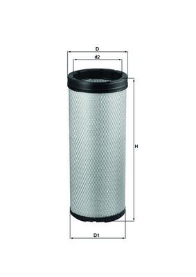 MAHLE Antrinis oro filtras
