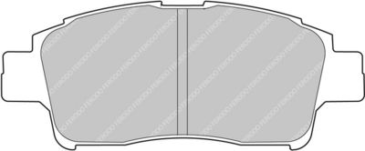 BREMSBELAGSATZ SCHEIBENBREMSE FERODO RACING FCP1368H