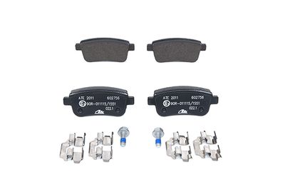 BREMSBELAGSATZ SCHEIBENBREMSE ATE 13046027562 2