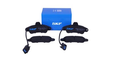комплект спирачно феродо, дискови спирачки SKF VKBP 91492 E