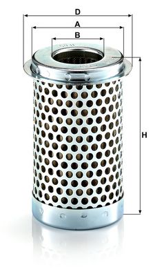 Hydraulisch filter (patroon)