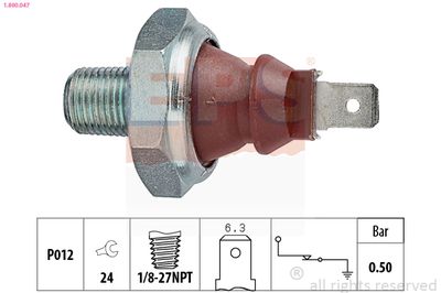 Oil Pressure Switch 1.800.047