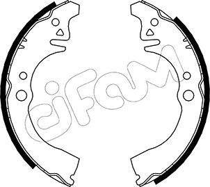 CIFAM 153-035 Ремкомплект барабанных колодок  для TOYOTA DUET (Тойота Дует)