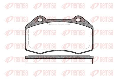 Brake Pad Set, disc brake 1113.00