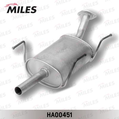 Глушитель выхлопных газов конечный MILES HA00451 для MITSUBISHI LANCER