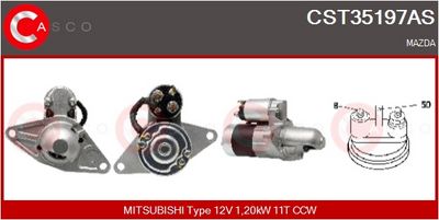 STARTER CASCO CST35197AS