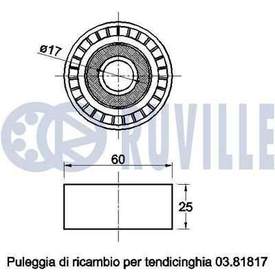 ROLA GHIDARE/CONDUCERE CUREA TRANSMISIE RUVILLE 542520 1