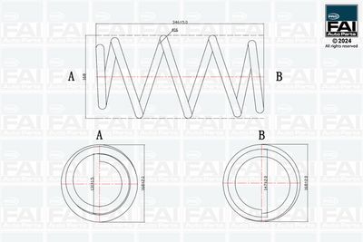 ARC SPIRAL FAI AutoParts FPCS151