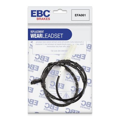 показател за износване, спирачни накладки EBC Brakes EFA061