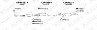 ABGASANLAGE VENEPORTE 400042