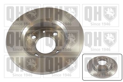 Тормозной диск QUINTON HAZELL BDC4607 для SKODA FELICIA