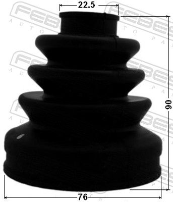 Bellow Kit, drive shaft 0315-CU2