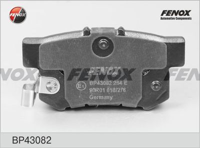 FENOX BP43082 Тормозные колодки и сигнализаторы  для HONDA STREAM (Хонда Стреам)