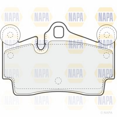 Brake Pad Set NAPA PBP7576