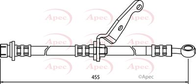 Brake Hose APEC HOS3516