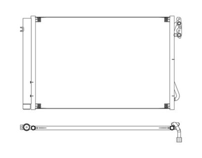 CONDENSATOR CLIMATIZARE WALKER WCD00116 7