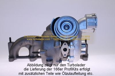 LADER AUFLADUNG SCHLÜTTER TURBOLADER 16600180EOL 4