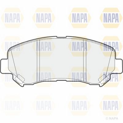 Brake Pad Set NAPA NBP1034