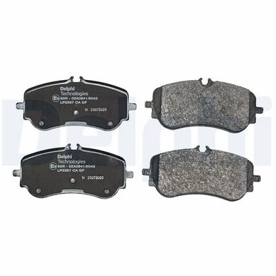 Brake Pad Set, disc brake LP3367