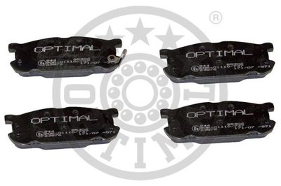 Комплект тормозных колодок, дисковый тормоз OPTIMAL 85302 для MAZDA MX-5