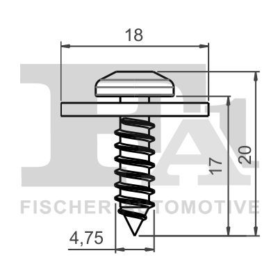 Šroub FA1 33-70004.5