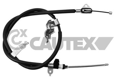 Тросик, cтояночный тормоз CAUTEX 762814 для DAIHATSU CHARADE