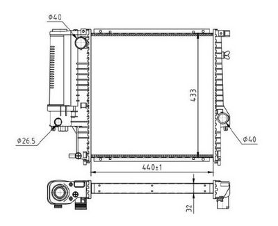 RADIATOR RACIRE MOTOR