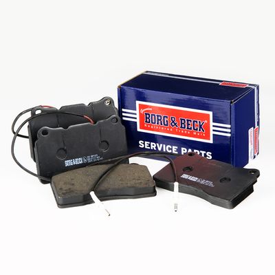 BORG & BECK BBP1829 Тормозные колодки и сигнализаторы  для PEUGEOT 807 (Пежо 807)