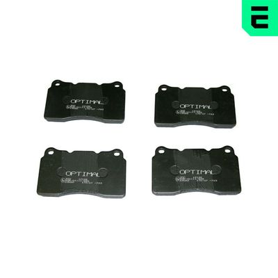 Brake Pad Set, disc brake BP-12166