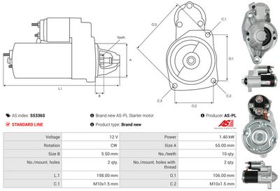 STARTER AS-PL S5336S 4