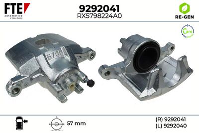 спирачен апарат FTE 9292041