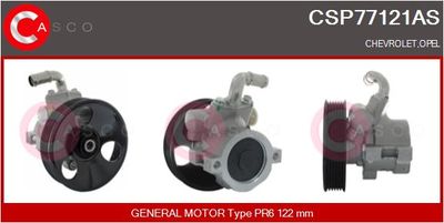 CASCO Hydraulikpumpe, Lenkung Brand New HQ (CSP77121AS)
