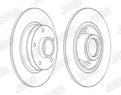 JURID 562731J Тормозные диски для RENAULT MEGANE CC (EZ0/1_) 1.4 TCe (EZ0F, EZ1V) JURID 562731J Тормозные диски для RENAULT MEGANE CC (EZ0/1_) 1.4 TCe (EZ0F, EZ1V)