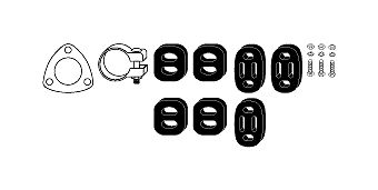 SET MONTARE SISTEM DE ESAPAMENT HJS 82141739