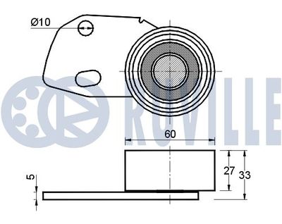 ROLA INTINZATOR CUREA DISTRIBUTIE RUVILLE 540296 1