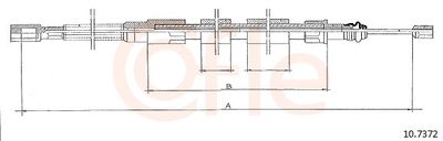 CABLU FRANA DE PARCARE